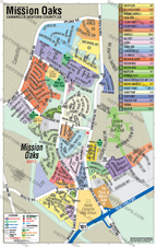 Mission Oaks Map, Camarillo, Ventura County - POSTER PRINTS - Lolomo!