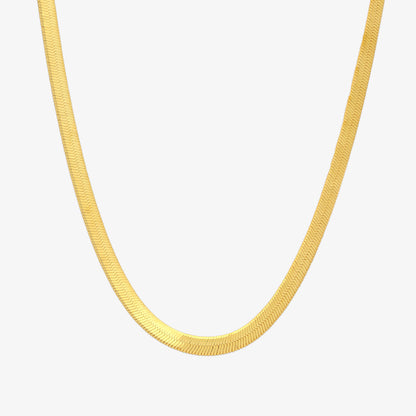 Snake chain necklace-0