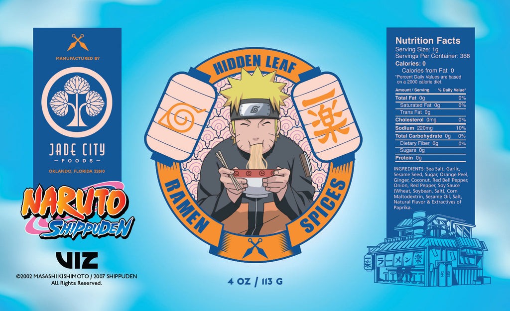 Naruto's Hidden Leaf Ramen Spices