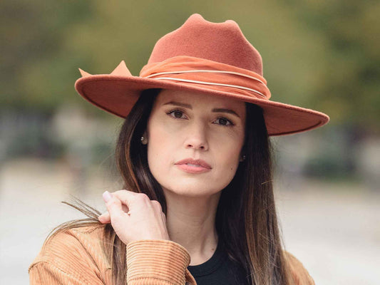 Wool Felt Hat for Women Trendly Nashville