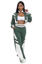 ENSEMBLE PANTALON DEUX PIÈCES DÉCONTRACTÉ MODE FEMME