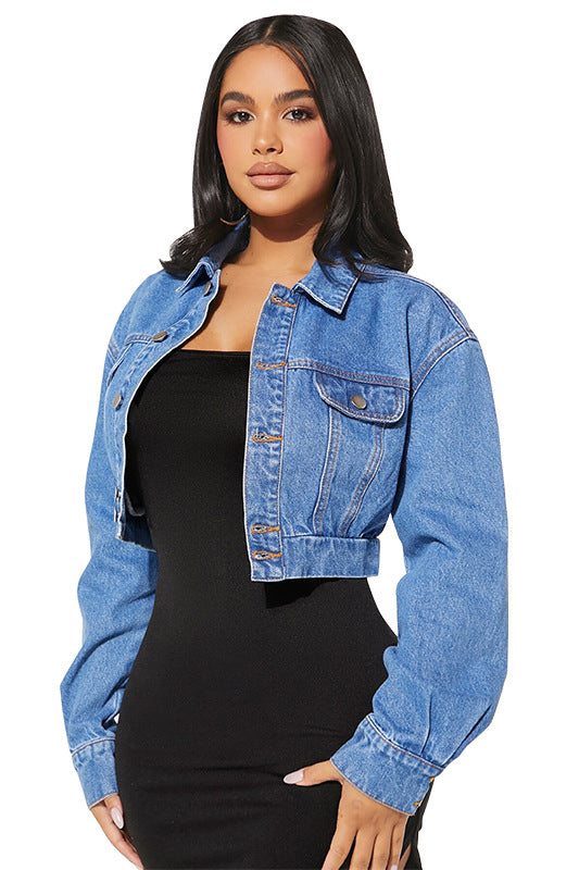 CHAQUETA CORTA VAQUERA DE MODA PARA MUJER