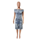 COMBINAISON EN JEAN MODE FEMME