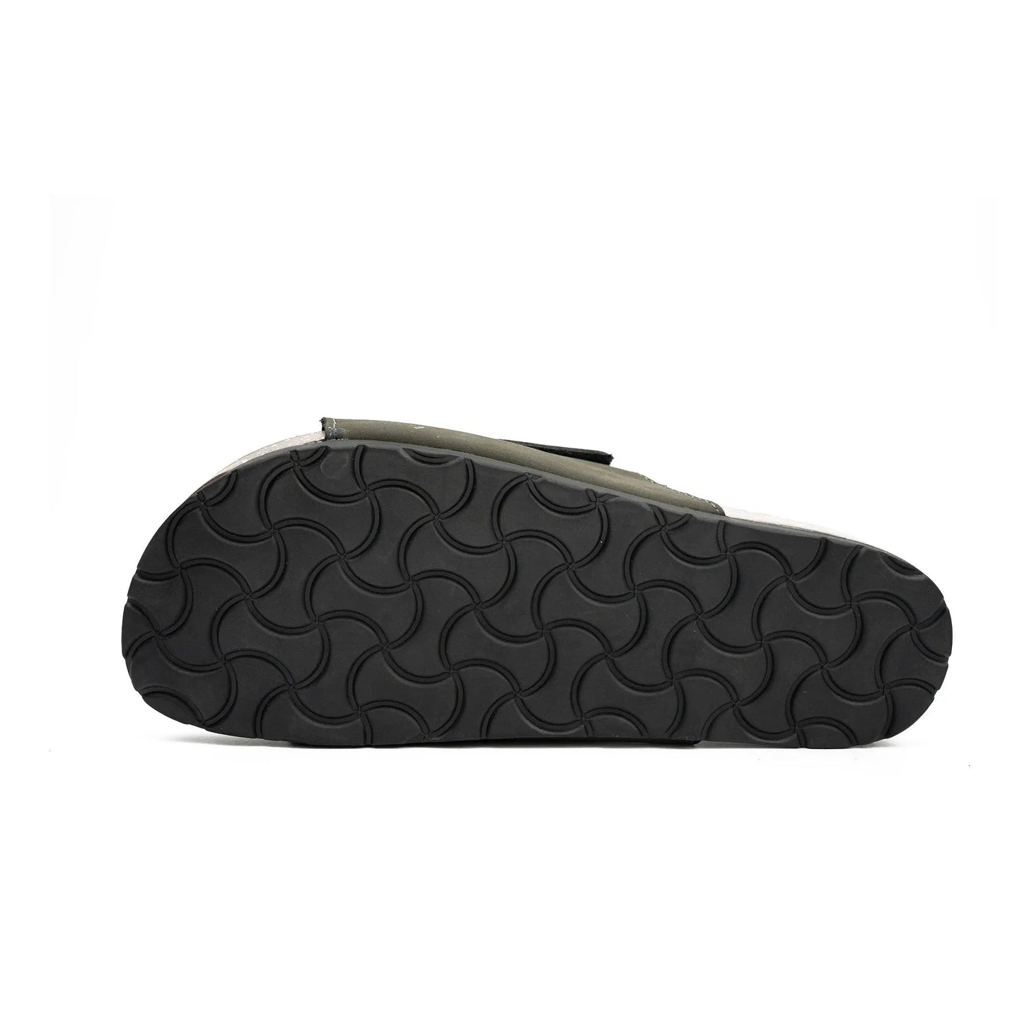 Olive Green Single - Strap Slides