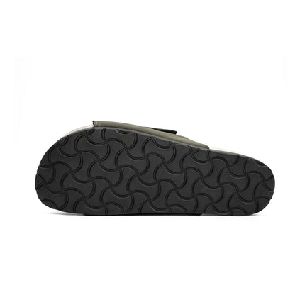 Olive Green Single - Strap Slides