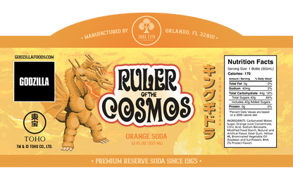 King Ghidorah's Ruler of the Cosmos : Orange Soda