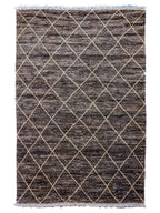 Tétouan Hand Knotted Rug - Size: 8.11 x 6