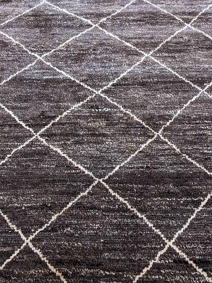 Tétouan Hand Knotted Rug - Size: 8.11 x 6-3