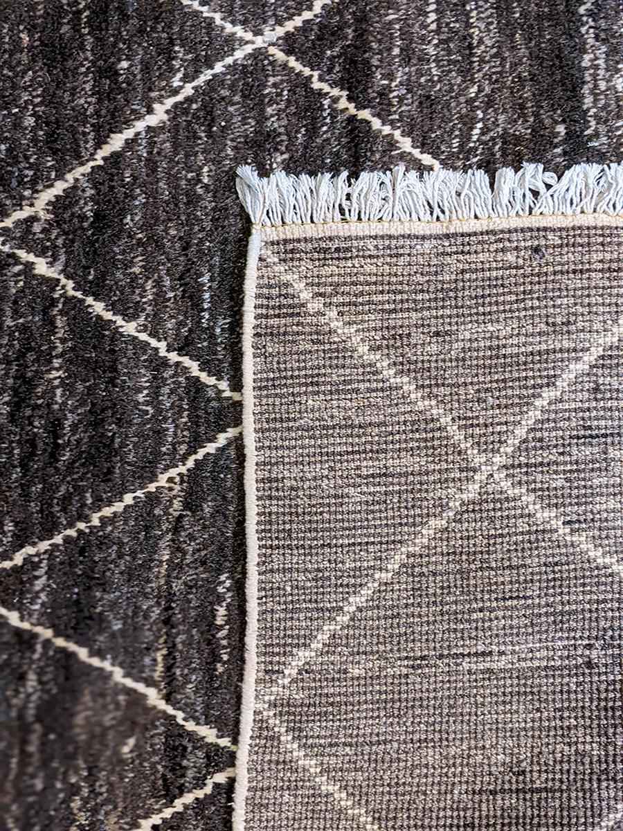 Tétouan Hand Knotted Rug - Size: 8.11 x 6-4