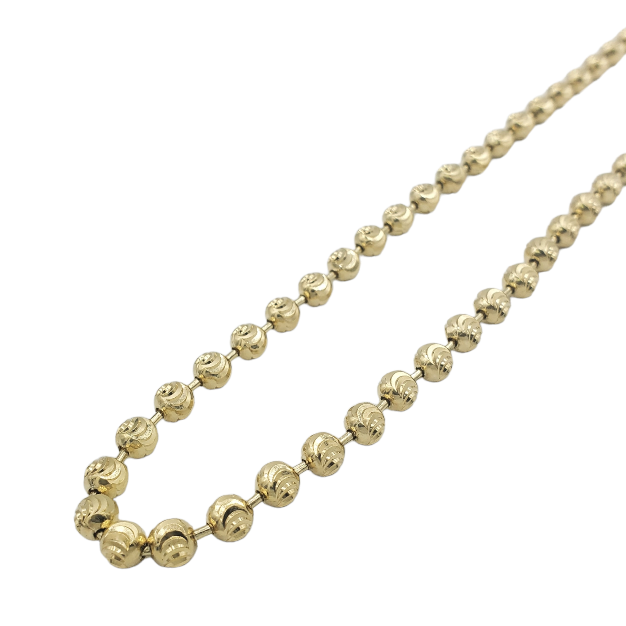 10K Gold- Moon Cut Chain - Lolomo!