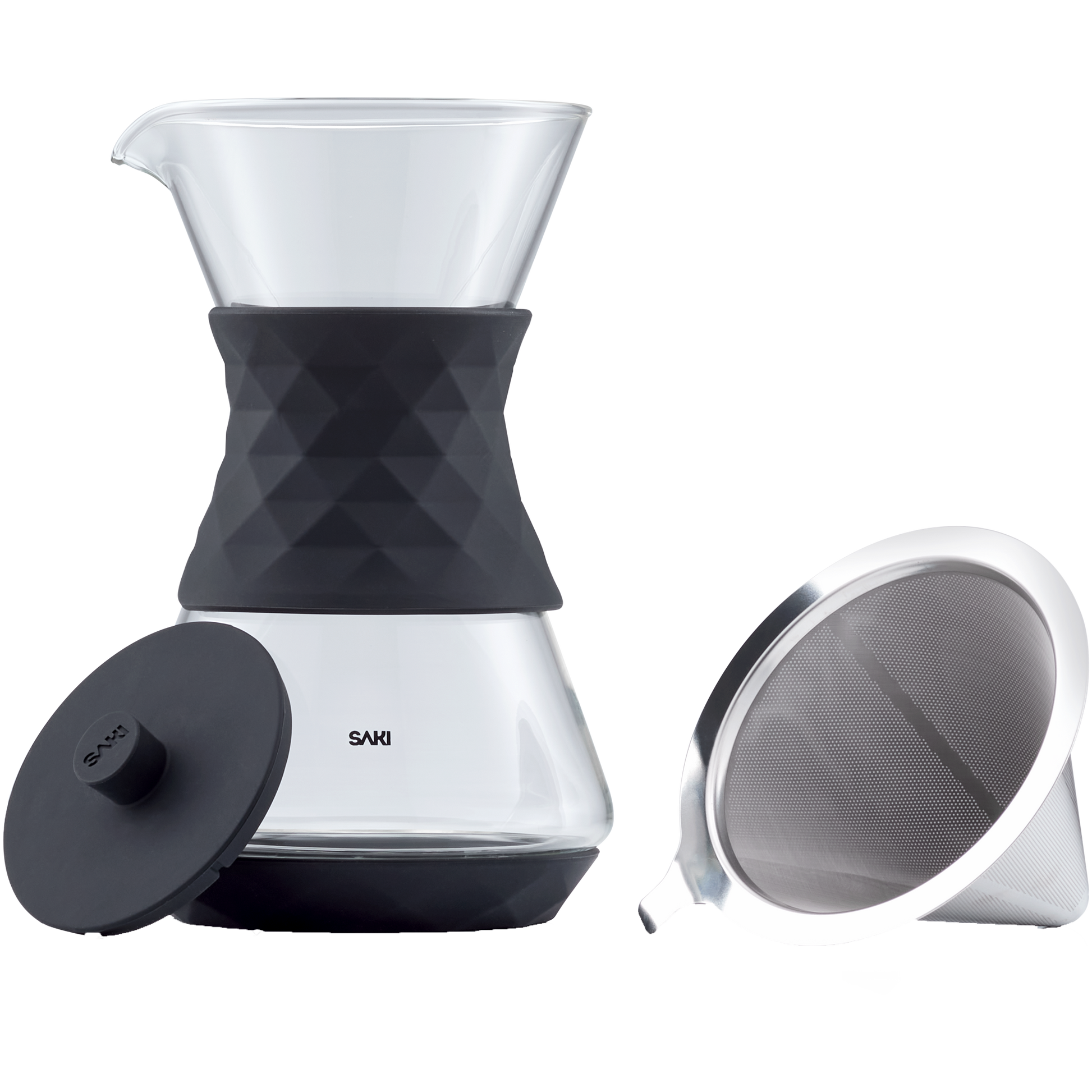 Pour-Over Glass Coffee Maker