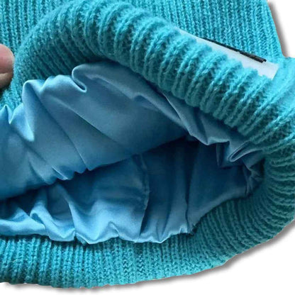 Satin Lined Bunny Beanie