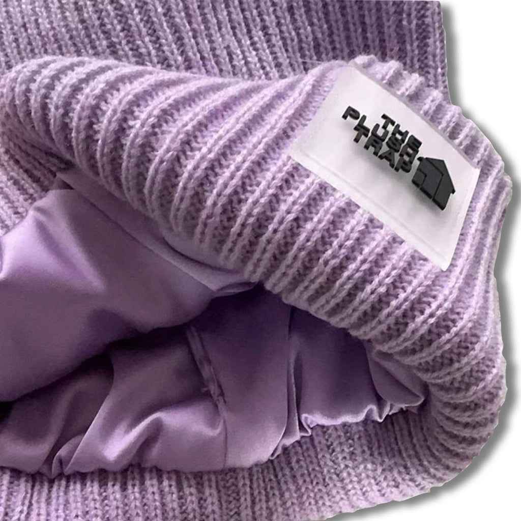 Satin Lined Bunny Beanie