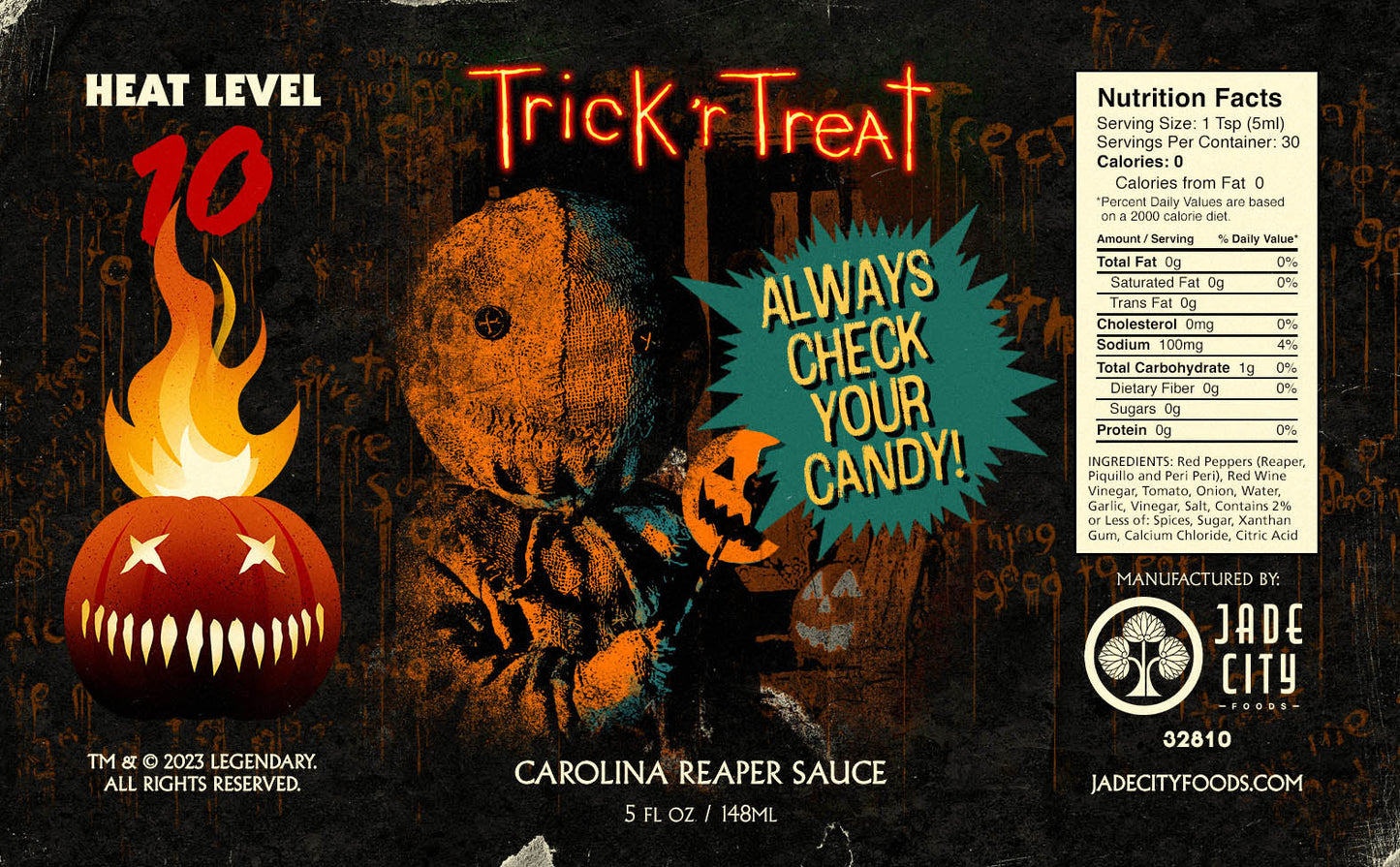 Trick 'r Treat Hot Sauce 4-Pack