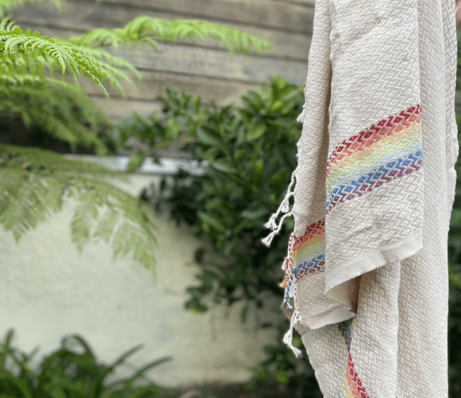 Serviette turque – Coton léger, à séchage rapide et tissé à la main