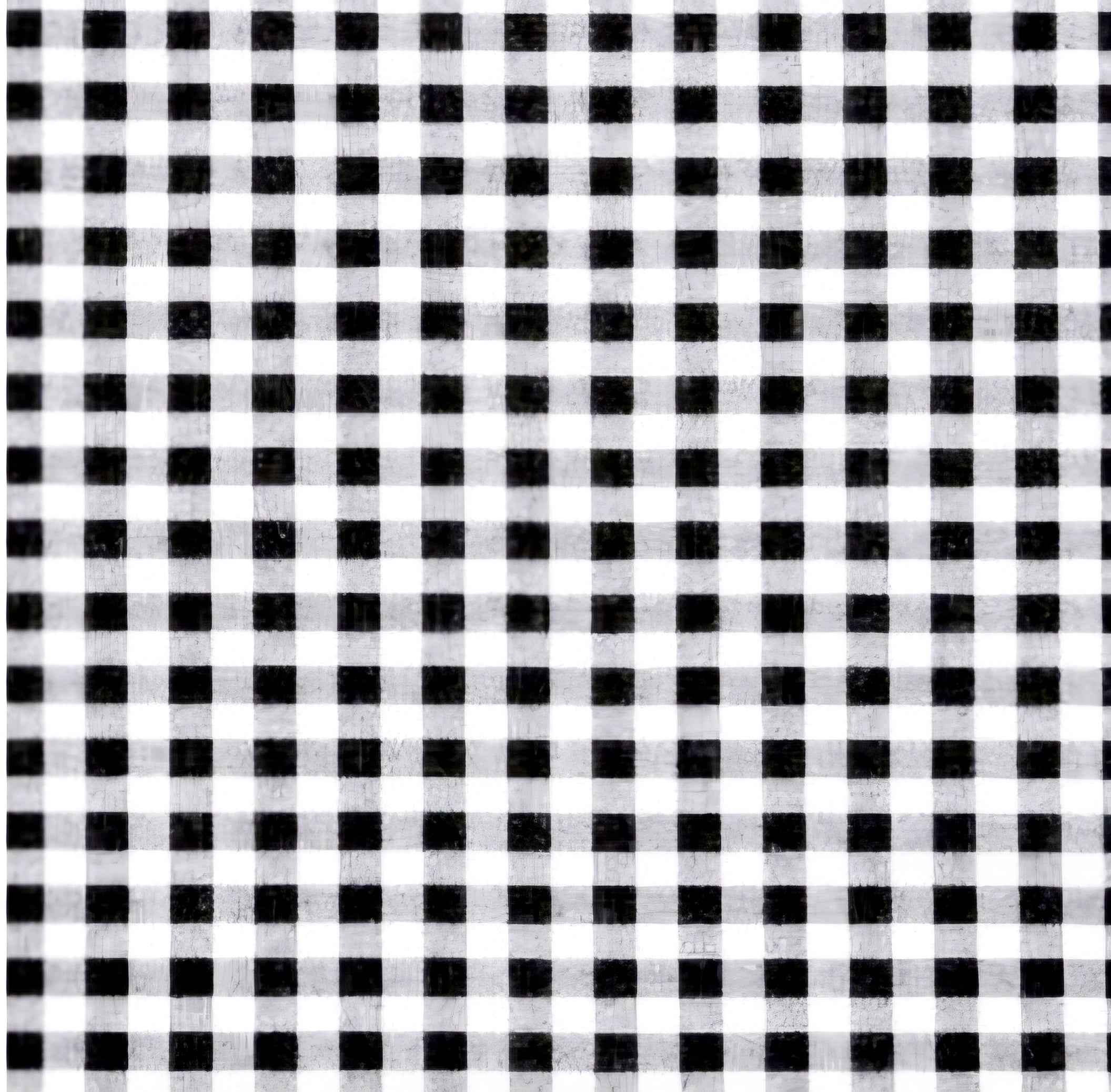 Black and White Check Bandana