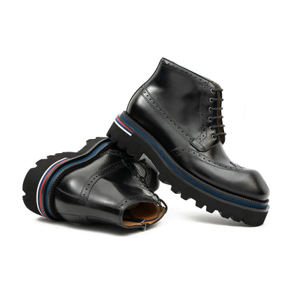 Side - Zipper Martin Boots 3016B Black