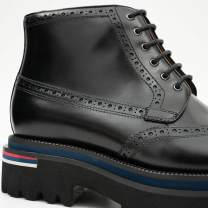 Side - Zipper Martin Boots 3016B Black