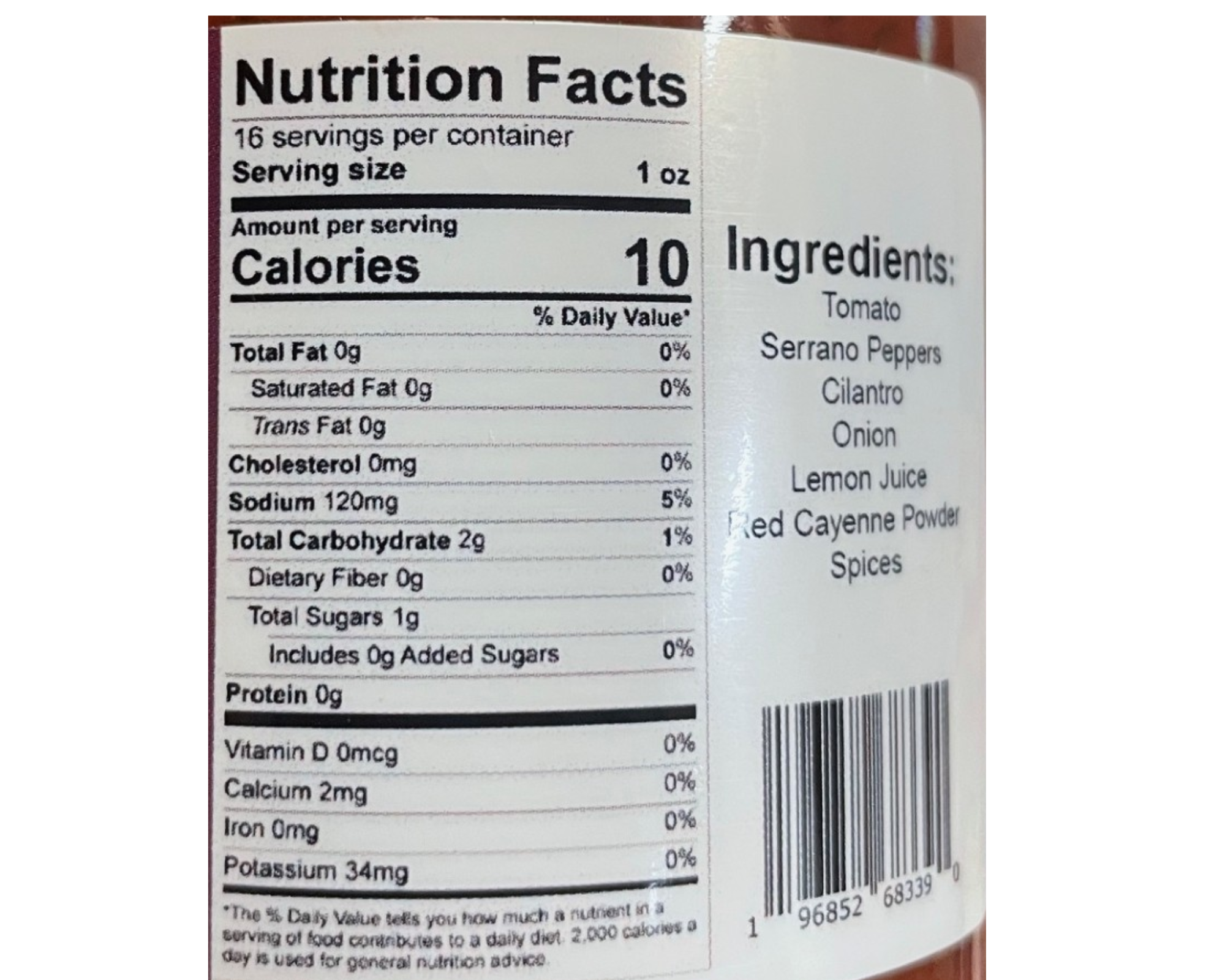 Spicy Salsa 16 oz