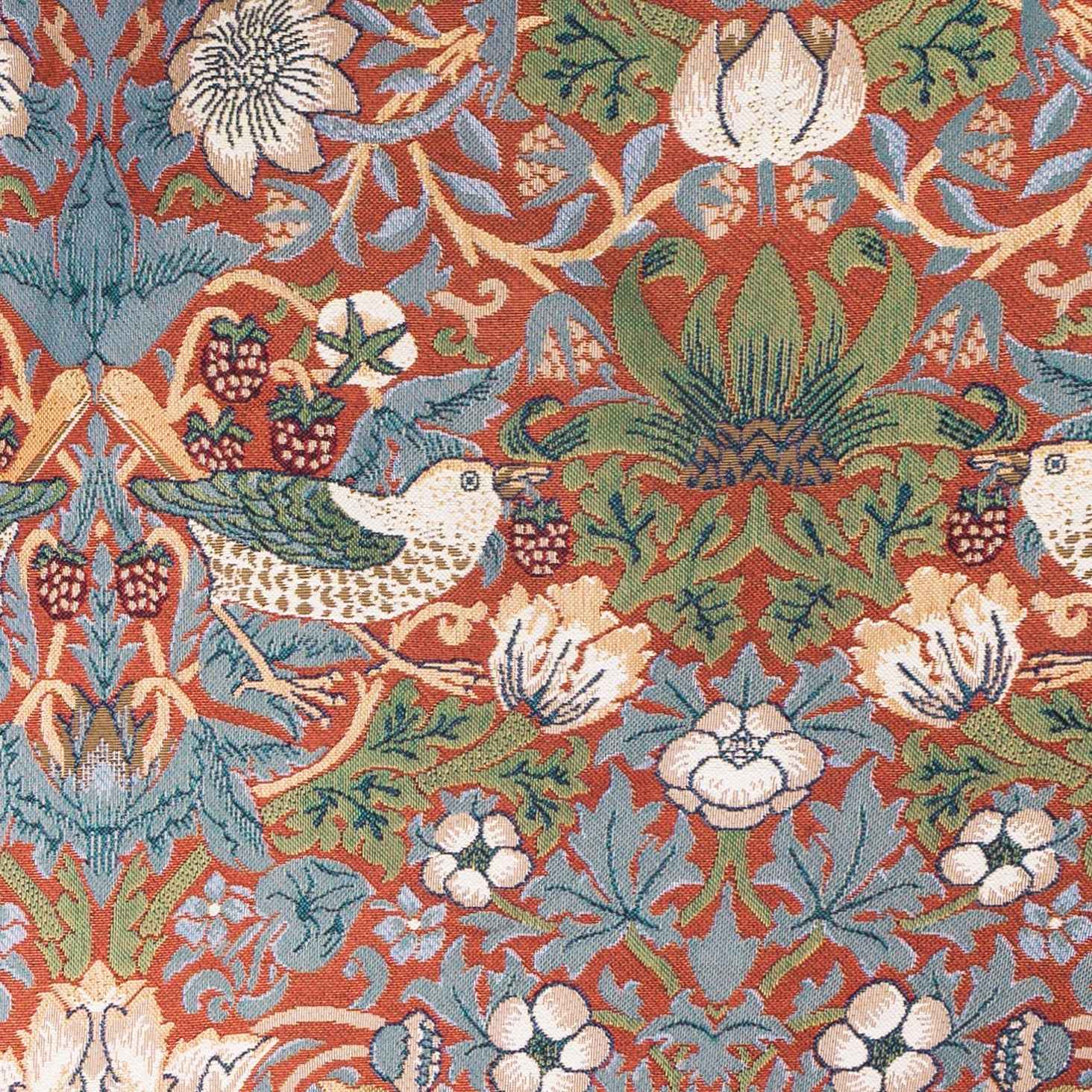 William Morris Strawberry Thief Red - Toiletry Bag - Lolomo!