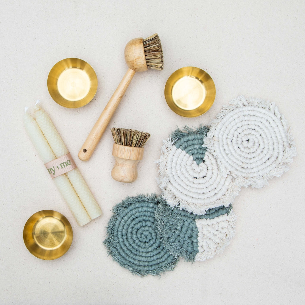 Mini Brass Serving Bowls – Elegant & Handcrafted Tableware Set