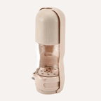 Bouteille d'eau de voyage pour chien avec porte-friandises – Étanche et sans BPA 350 ml