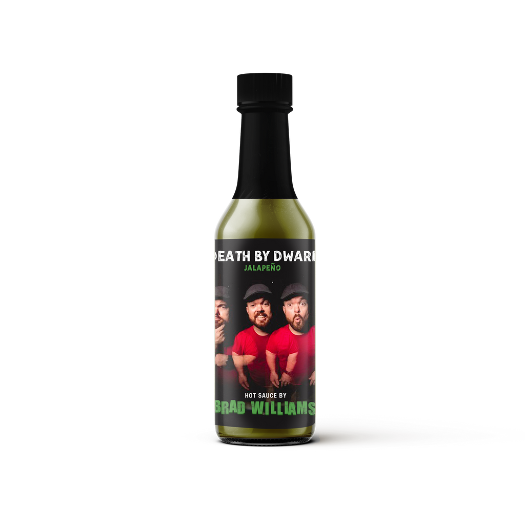 Paquete de 5 salsas picantes Death By Dwarf