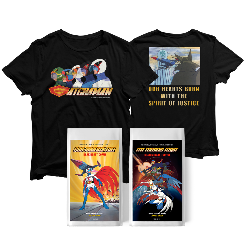 Combo de café y té Gatchaman