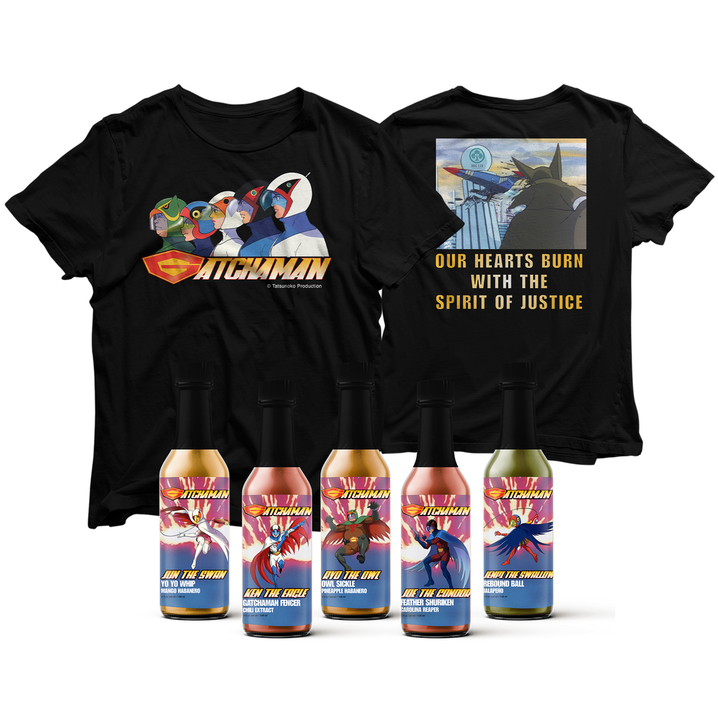Combo de salsa picante Gatchaman Tee