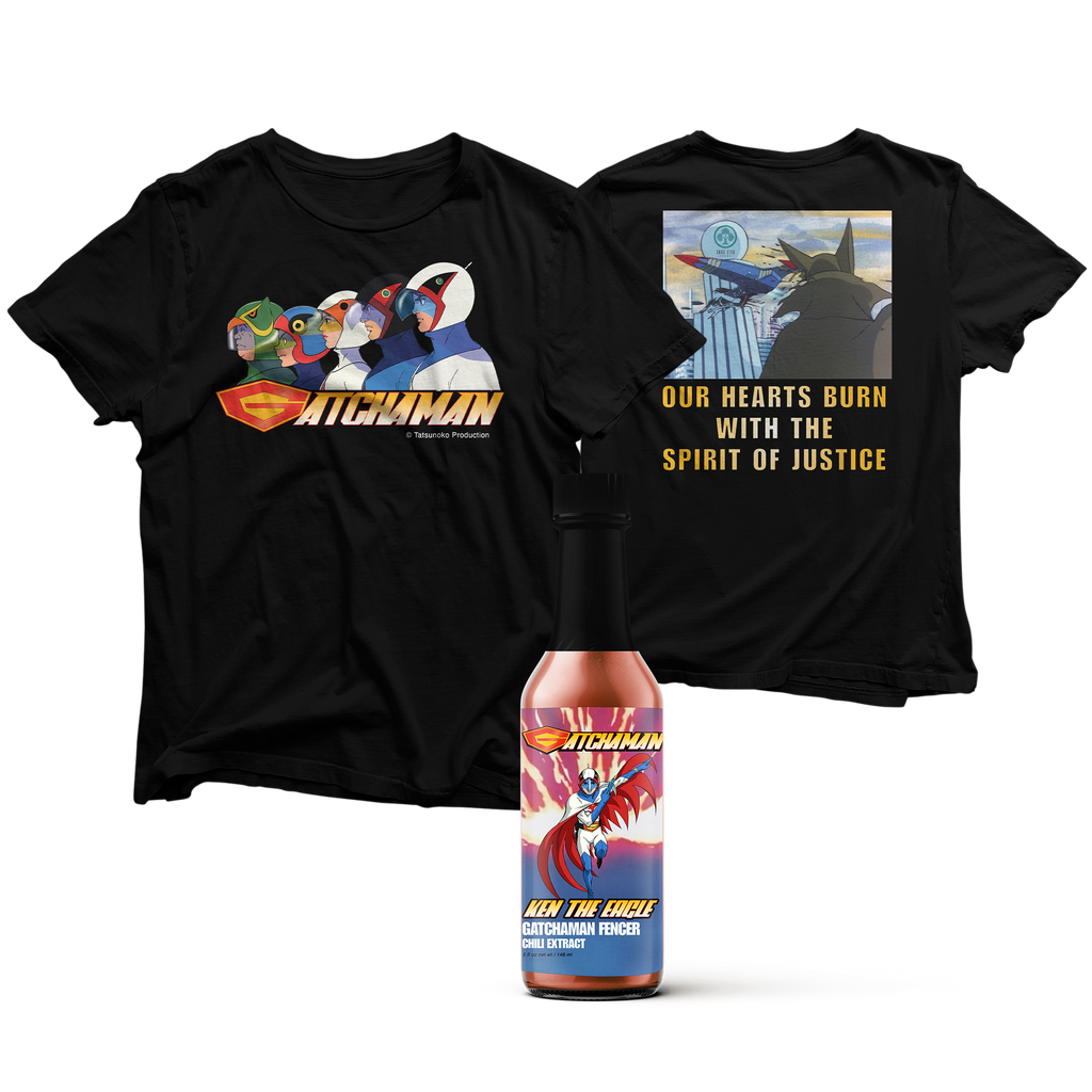 Combo de salsa picante Gatchaman Tee