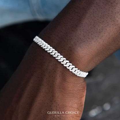 Maison de Lumière Bracelet - Moissanite Cuban Link Bracelet