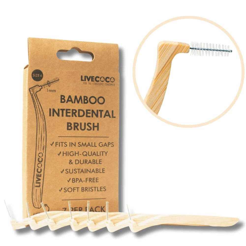 Bamboo Interdental Brushes (Reusable-7 pack) - Lolomo!
