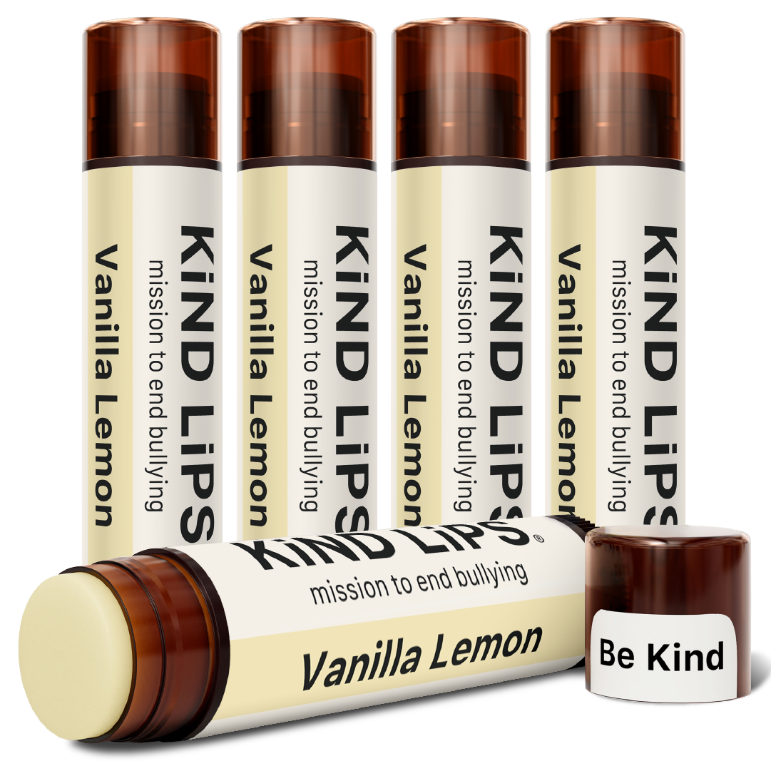 Bálsamo labial orgánico de vainilla y limón