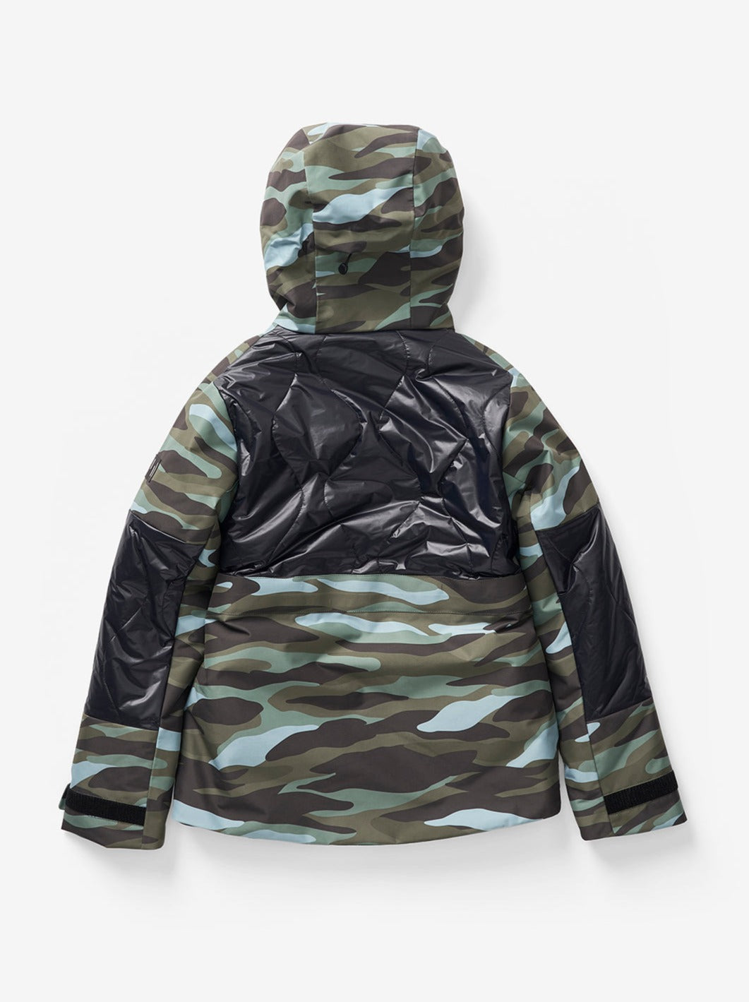 BELTED PARKA - Zea Camo