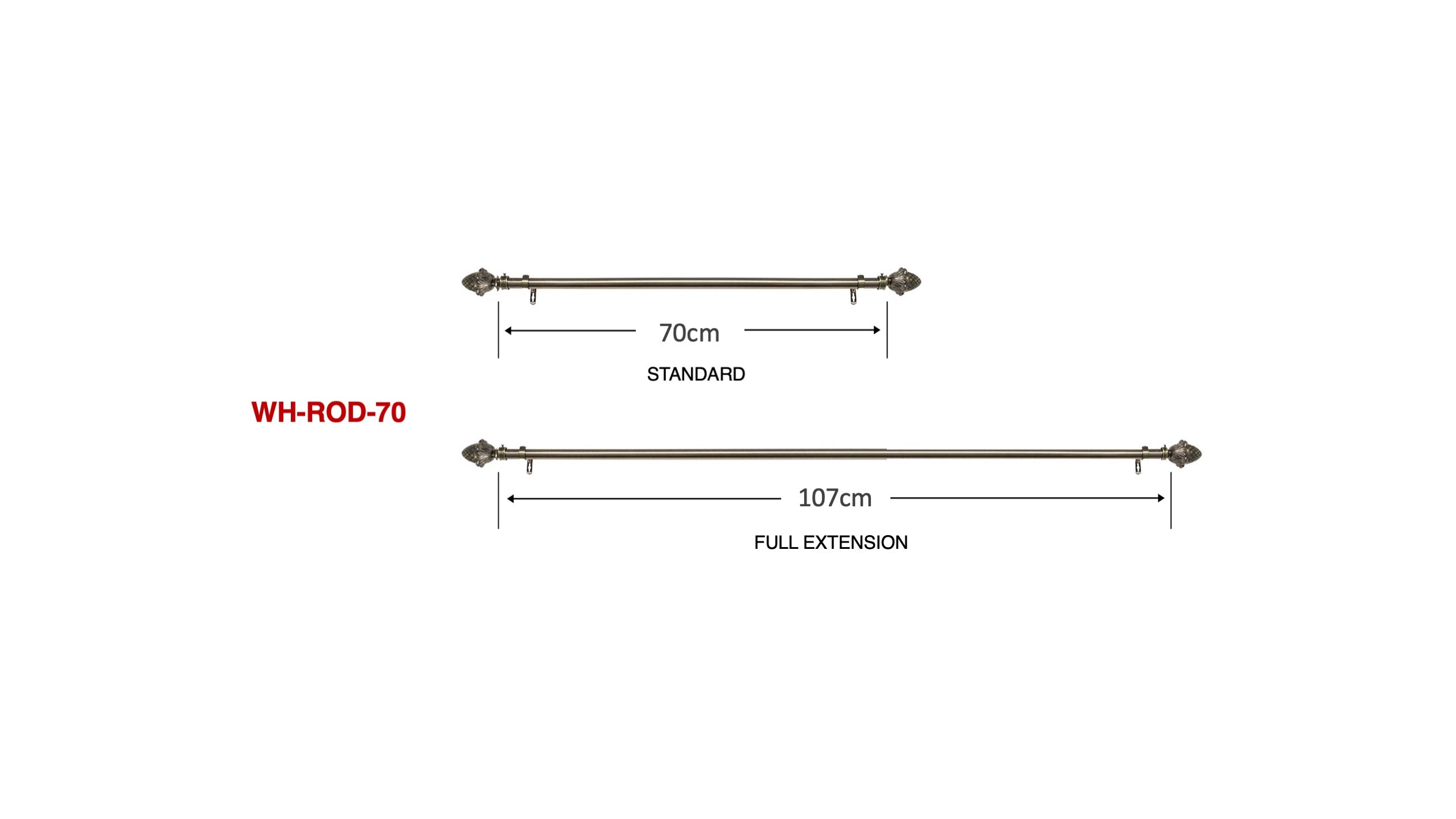 Metal Rod for Wall Hangings - Lolomo!