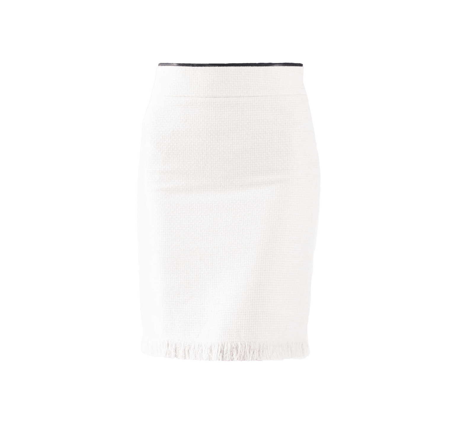 Luxe White Mini Tweed Skirt – Women’s Chic Mini Skirt