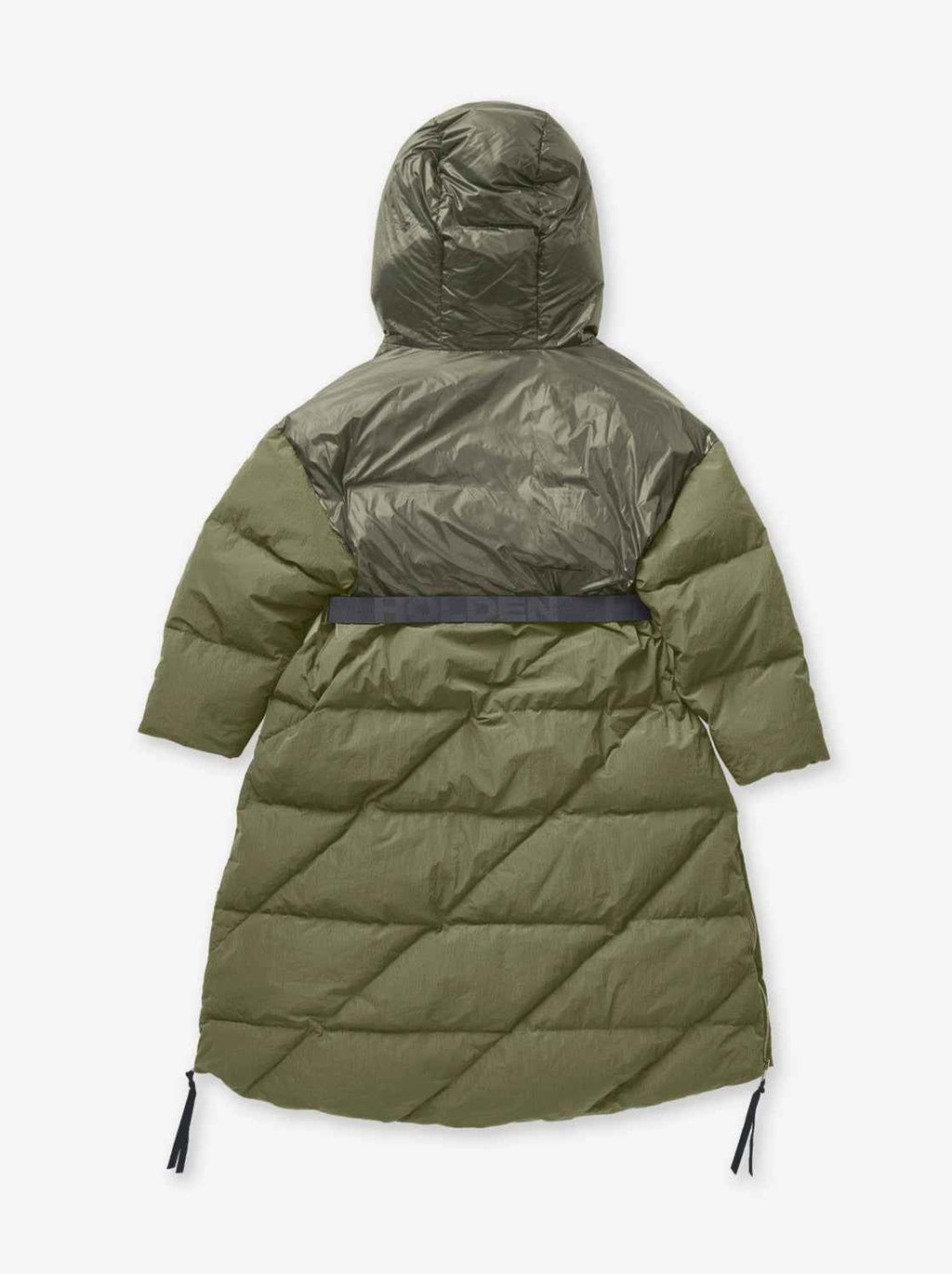 Long Down Puffer - Stone Green