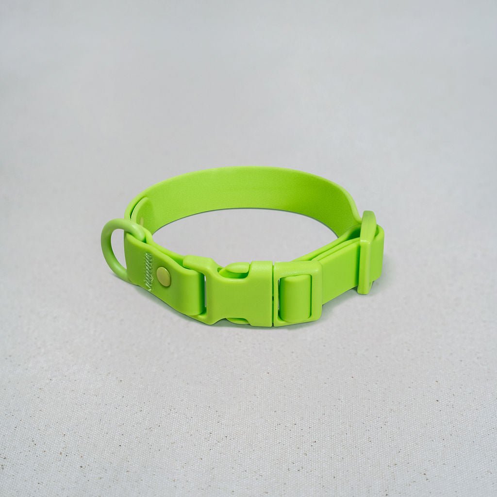 PVC Dog Collar - All Weather Waterproof Durable & Odor-Resistant