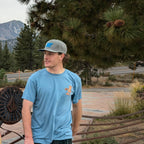 Wild Friends Sustainable Tee - Blue Grey - Lolomo!