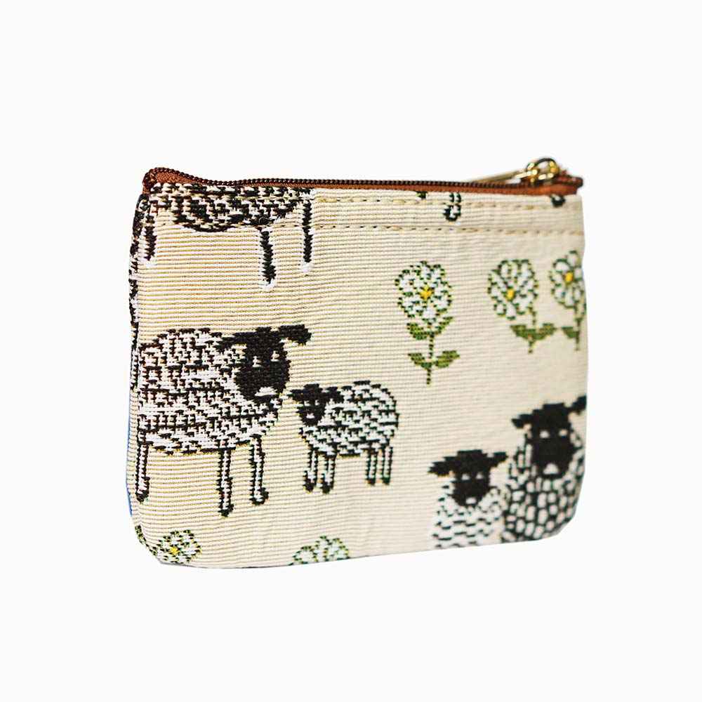 Spring Lamb - Zip Coin Purse - Lolomo!