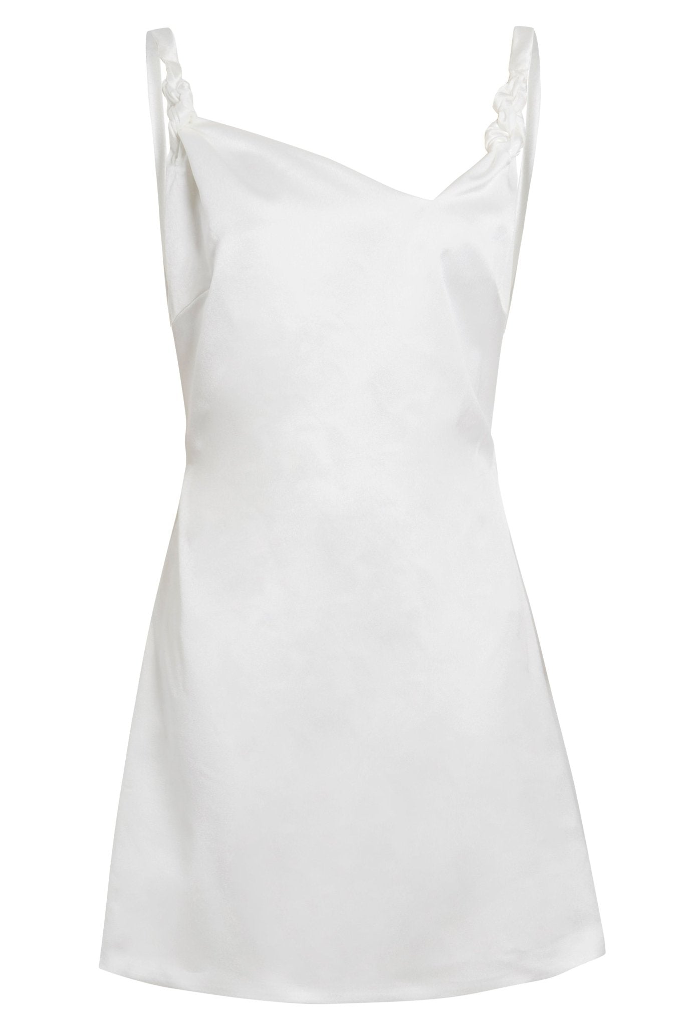 A - Line Mini Slip Dress - Lolomo!