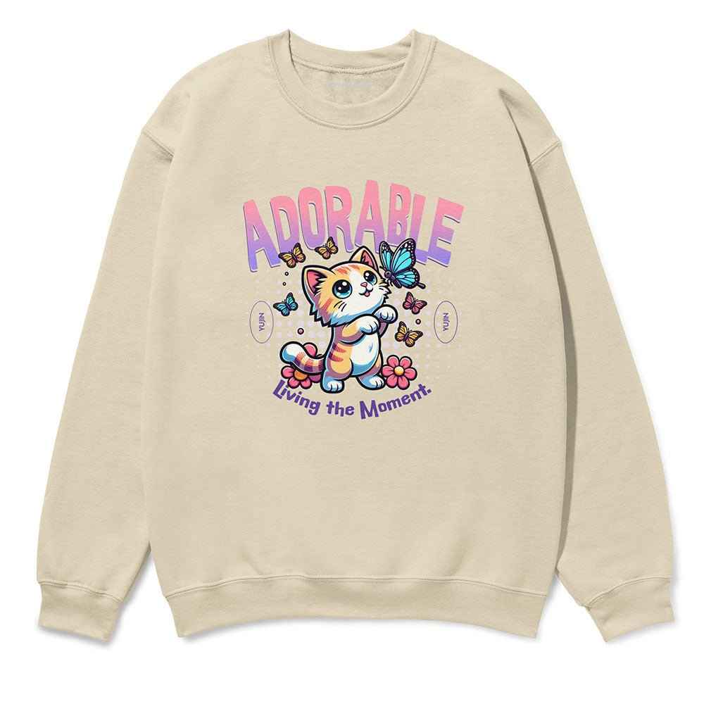Adorable Cat Sweatshirt