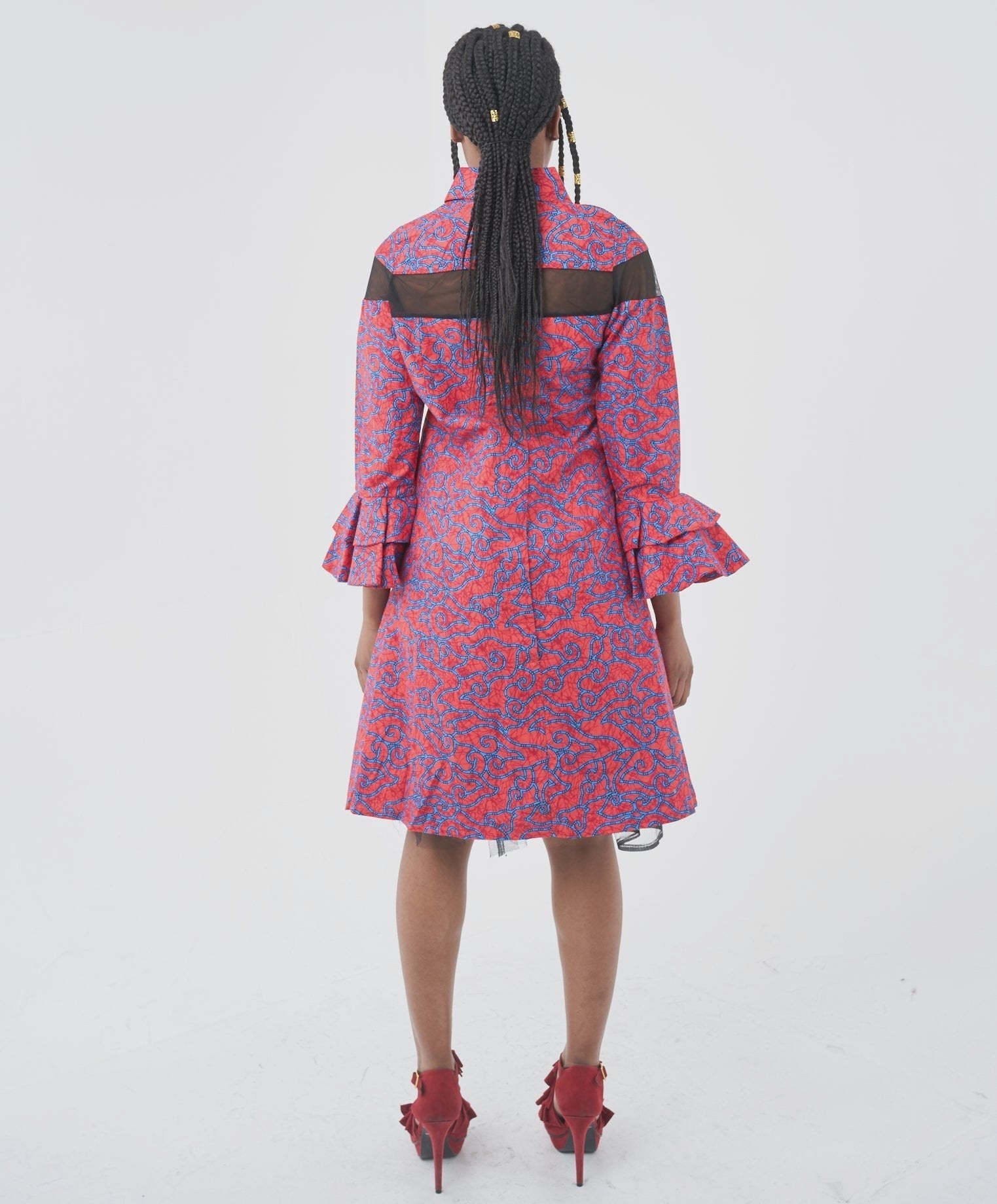 African Fashion Arike Ankara Dress - Lolomo!
