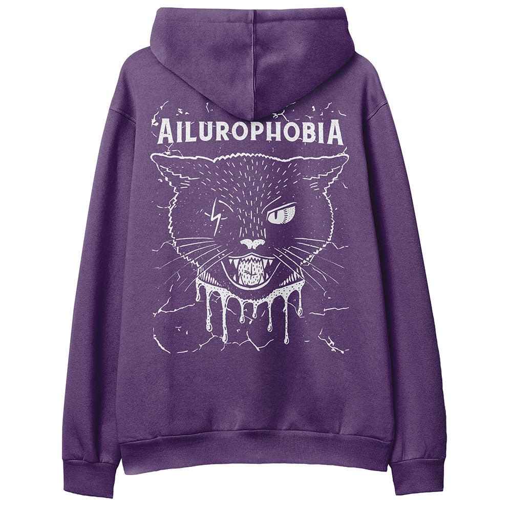 Ailurophobia Premium Cat Hoodie
