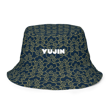 Japanese Clouds Reversible Bucket Hat