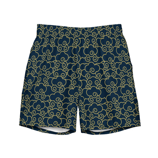 Japanese Clouds Swim Trunks