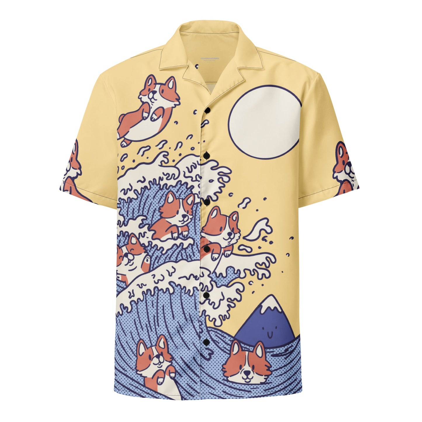 Camiseta de Corgi nadador