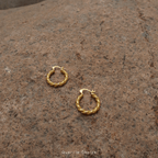 ASTRID GOLD EARRINGS - Lolomo!