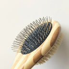 Brosse double face pour animaux de compagnie – Poils et fil pour la perte et le démêlage