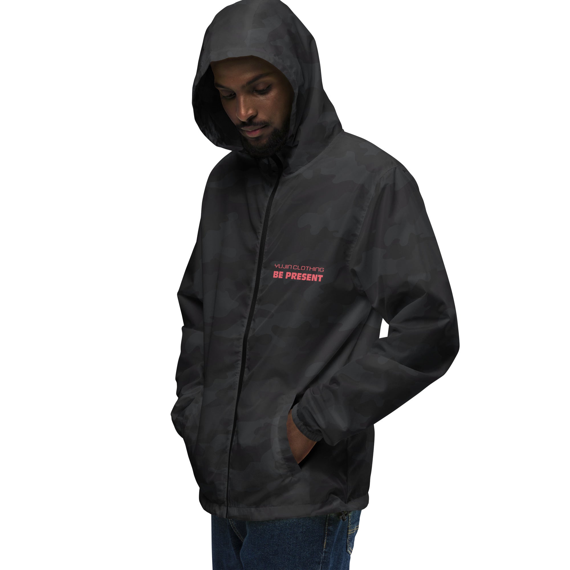 Be Present Windbreaker - Lolomo!